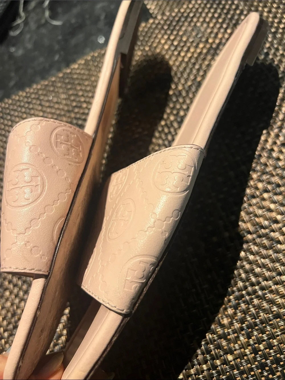 Tory Burch pattern features